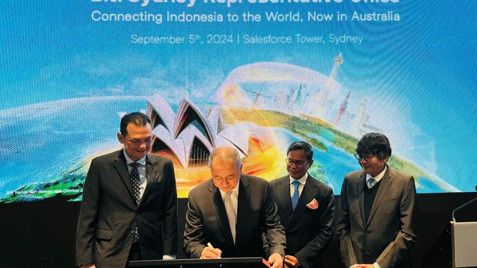 Resmikan kantor di Sydney, BNI jadi bank Indonesia pertama di Australia 