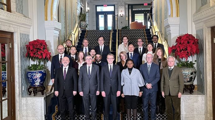 Pertemuan Sherpa G20 ke-1 resmi digelar pada 15&ndash;16 Desember 2025 di Washington, D.C. 