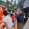 Banjir Rendam Sejumlah Wilayah di Tangerang, BPBD Evakuasi Lansia dan Anak dengan Perahu Karet