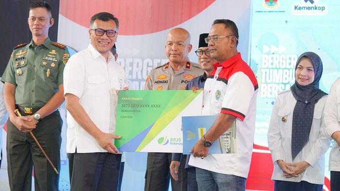 Jadi Pelopor, 274 Koperasi Desa Merah Putih Kabupaten Serang Kompak Daftar BPJS Ketenagakerjaan