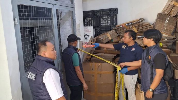 Tempat kejadian perkara (TKP) lokasi penganiayaan dan penyekapan pegawai baru inisial AL salah satu lapangan padel di kawasan Kebayoran Lama, Jakarta Selatan (Jaksel), Senin, 6 Juli 2026