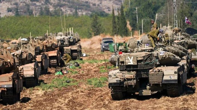 Hizbullah Klair Berhasil Menghancurkan 2 Tank Israel