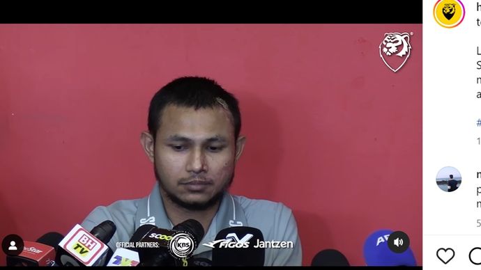 Faisal Halim, pemain timnas Malaysia yang jadi korban penyiraman air keras