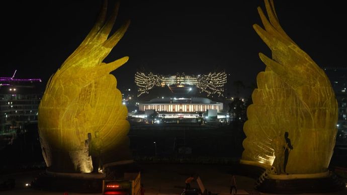 Taman Kusuma Bangsa atau yang sebelumnya disebut Memorial Park di Ibu Kota Nusantara (IKN)