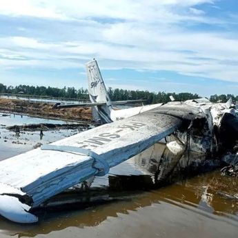 Video Detik-detik Pesawat SAM AIR yang Jatuh di Pohuwato Gorontalo