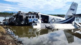 Pesawat maskapai SAM AIR terjatuh di Wilayah Marisa, Kabupaten Pohuwato, Provinsi Gorontalo pada Minggu tadi, 20 Oktober 2024.