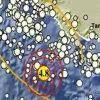 Gempa Berkekuatan 4,8 Magnitudo Guncang Lampung