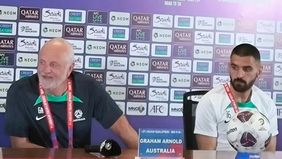 Timnas Indonesia menjadi lawan terakhir yang dihadapi Australia bersama Graham Arnold.