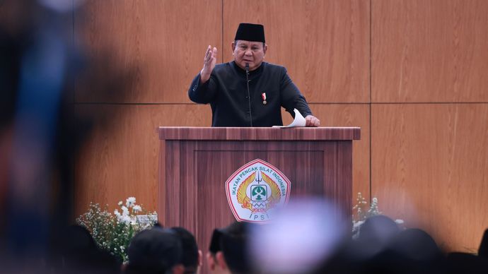 Pesan Prabowo ke Ketua Umum IPSI baru: Bawa Pencak Silat ke Olimpiade