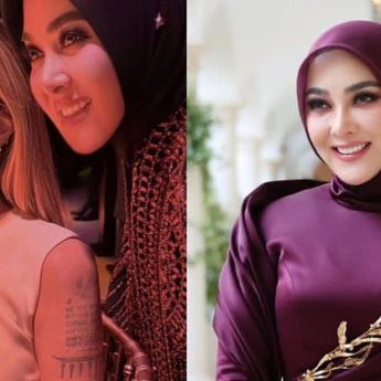 Alasan Syahrini Ikut Antre Foto Bareng Angelina Jolie