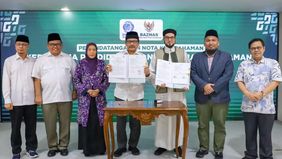 Badan Amil Zakat Nasional (BAZNAS) RI dan Imam Foundation (Imam Training dan Development) menandatangani Momerandum of Understanding (MoU) atau Nota Kesepahaman tentang penyelenggaraan program pelatihan yang berkaitan dengan pembinaan imam, pembelaja