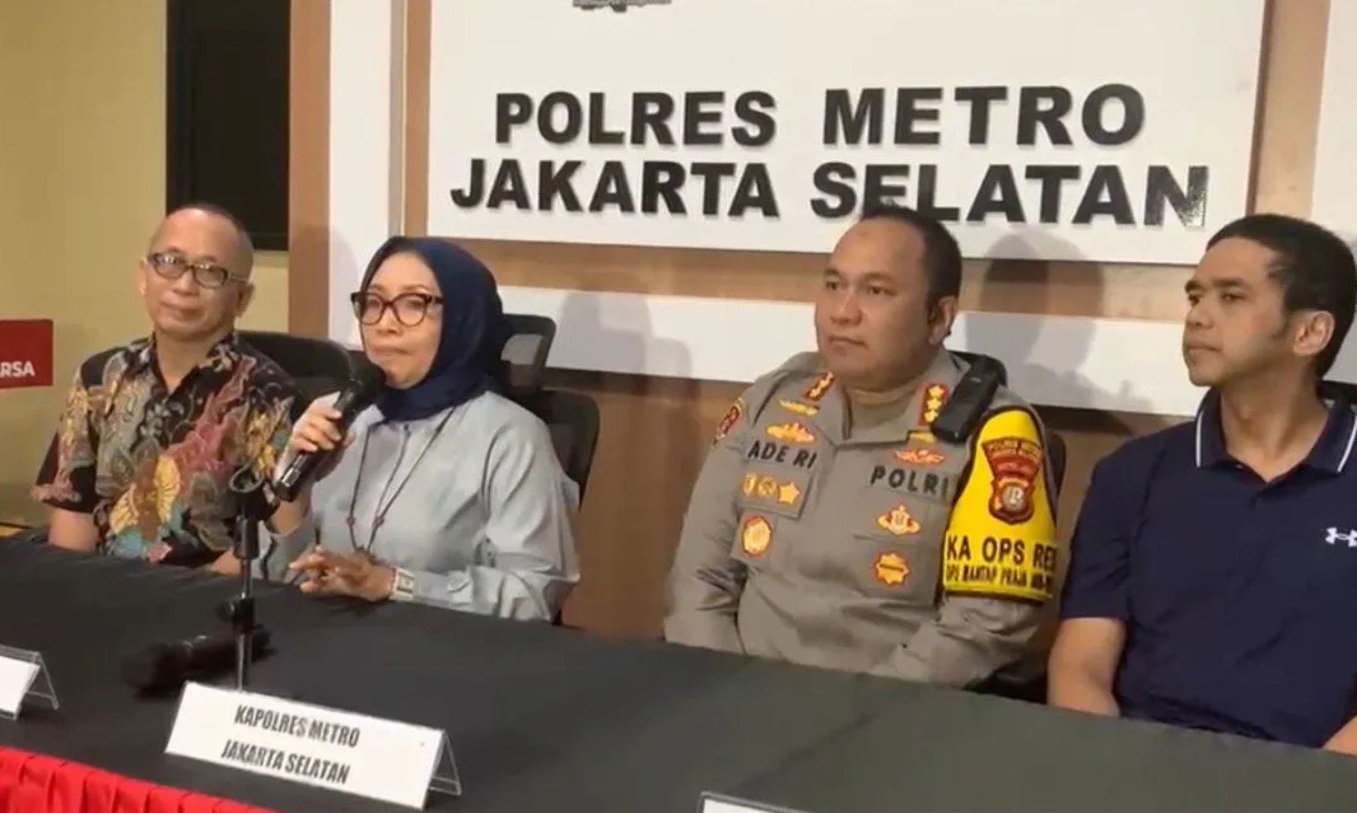 Menteri PPPA Yakini Pelaku Penusukan Orang Tua di Lebak Bulus Anak Baik <b>(ANTARA/HO-Polres Jaksel/aa.)</b>