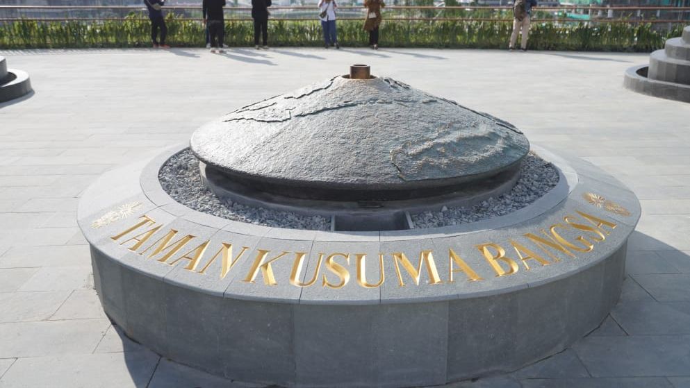 Taman Kusuma Bangsa atau yang sebelumnya disebut Memorial Park di Ibu Kota Nusantara (IKN)