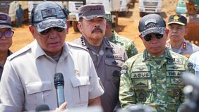 Satgas berhasil mengamankan area seluas 62,5 hektare yang sebelumnya digunakan untuk kegiatan penambangan ilegal.