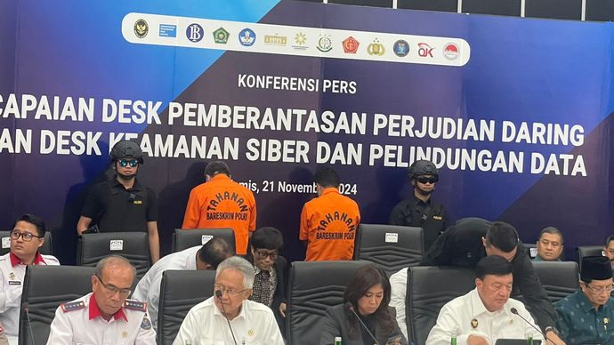 Menko Polkam Budi Gunawan ungkap judi online adalah penipuan (Ntvnews.id-Muslimin Trisyuliono).