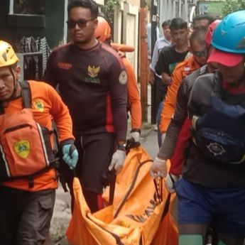 Korban Tenggelam di Kali Ciliwung Ditemukan Meninggal Dunia