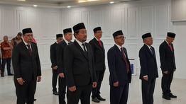 Kemenkum Lantik 10 Komisioner LMKN 2025-2028