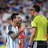 Momen Lionel Messi Adu Mulut dengan Wasit Asal Portugal Joao Pinheiro
