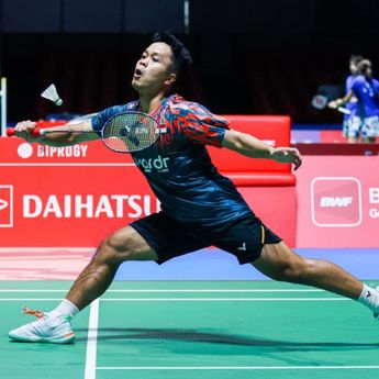 Anthony Ginting Tampil Kembali Usai Absen Tiga Edisi di Malaysia Masters