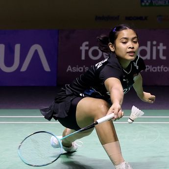 Sembari Menahan Sakit, Gregoria Mariska Tekuk Wardani di Indonesia Open 2024