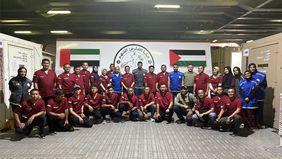 Sebanyak 25 tenaga kesehatan TNI baru tiba di Abu Dhabi dan akan berangkat ke Mesir untuk misi kemanusiaan, disusul 15 lainnya sesuai situasi keamanan.