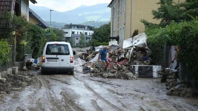 6 Orang Tewas di Austria Usai Dihantam Banjir