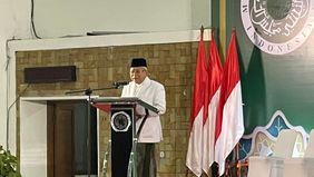 Ketua Dewan Pertimbangan Majelis Ulama Indonesia (MUI), K.H. Ma’ruf Amin menyampaikan dukungannya terhadap ketegasan Presiden Prabowo Subianto.