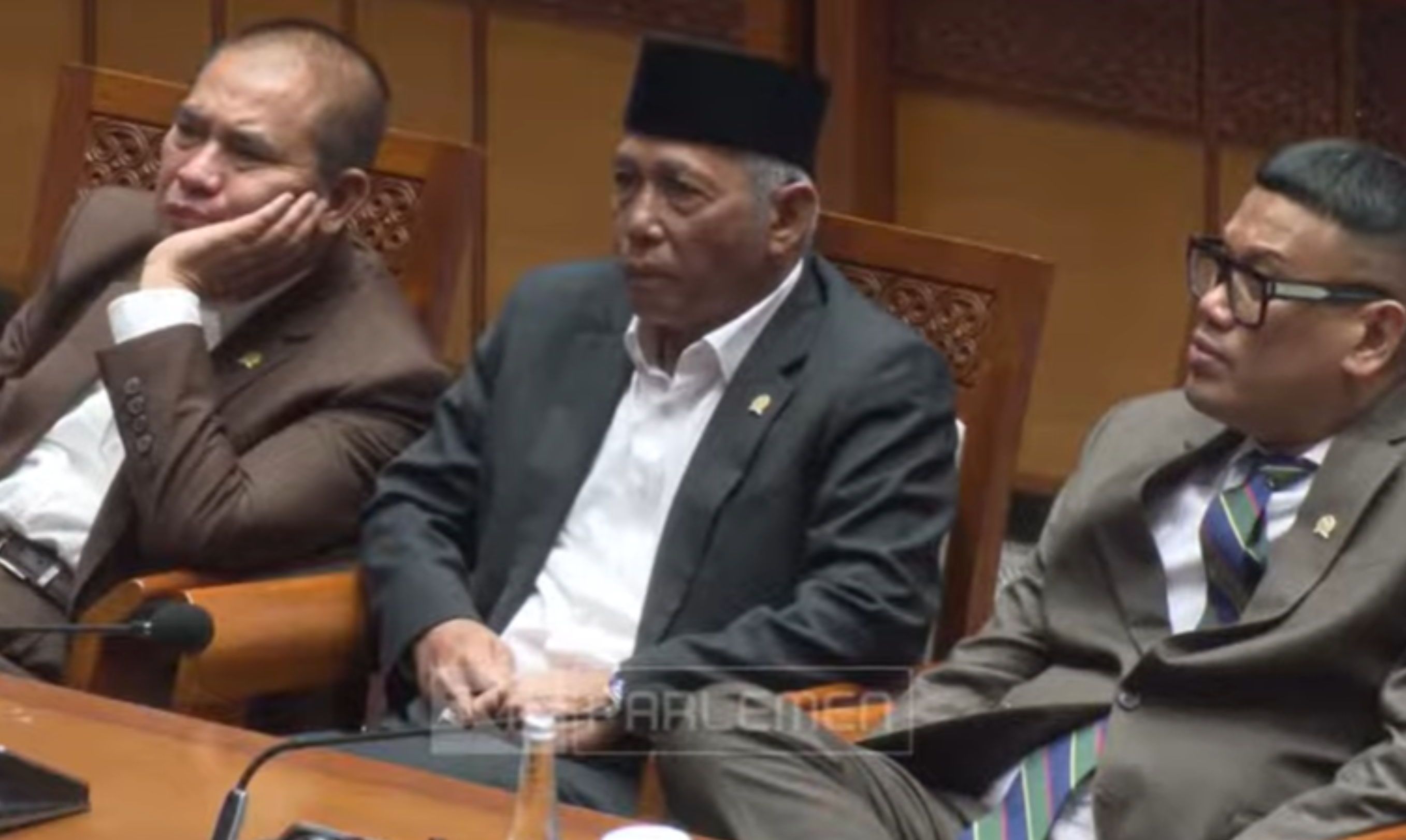 Uya Kuya sudah ikuti rapat paripurna DPR <b>(Youtube DPR RI)</b>