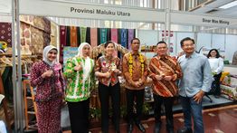 Kuliner Maluku Utara Laris Manis di Tjipta UMKM Fair, Booth Dua Kali Disambangi Wamen