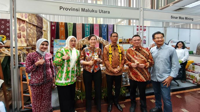 Kuliner Maluku Utara Laris Manis di Tjipta UMKM Fair.