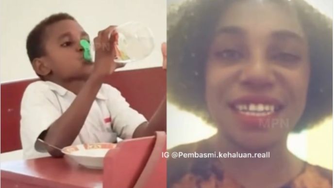 Klarifikasi Kakak Bocah SD Viral Minum Air dari Botol Sabun