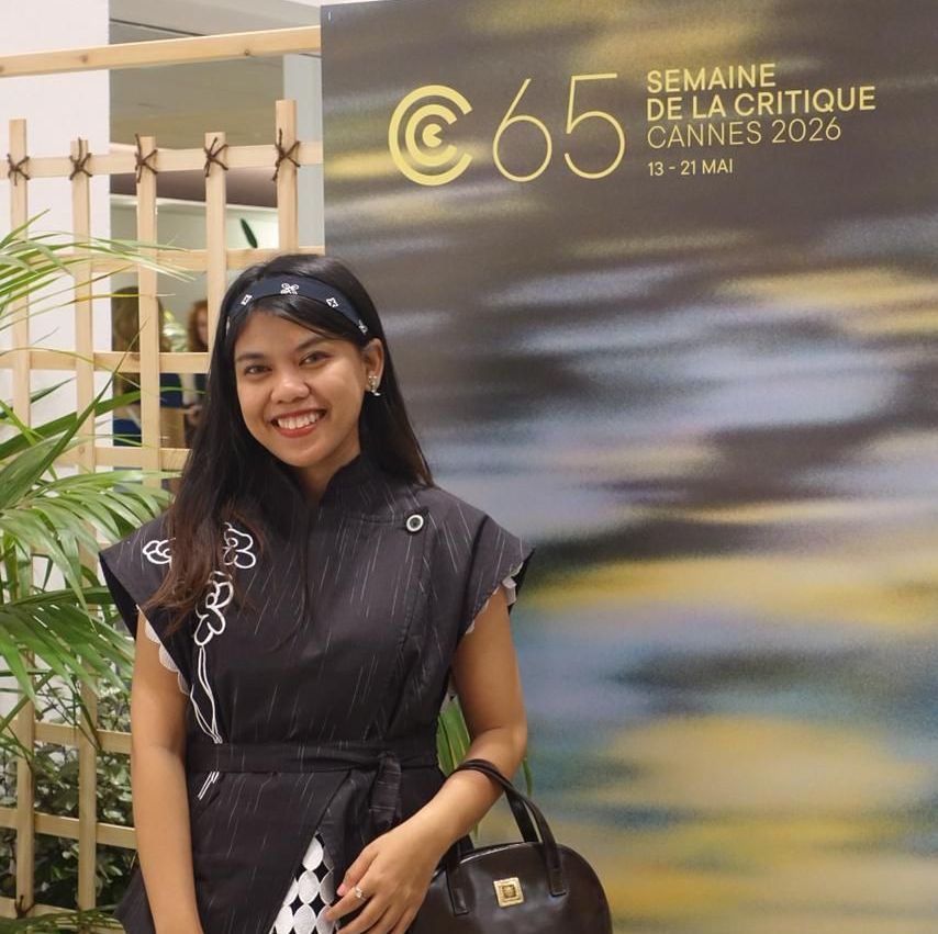 Film &ldquo;VATERLAND or A Bule Named Yanto&rdquo; saat menerima CANAL+ Award di Cannes Critics&rsquo; Week 2026, Prancis. <b>(Istimewa)</b>