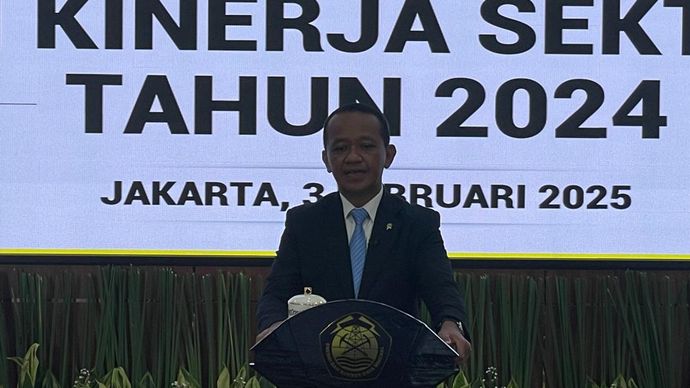 Menteri Energi dan Sumber Daya Mineral (ESDM) Bahlil Lahadalia buka suara mengenai  pengecer tak bisa jual LPG 3 kg subsidi atau gas melon.