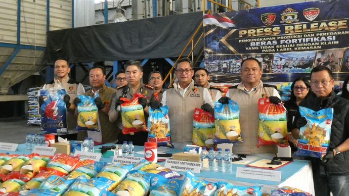 Polri Bongkar Dugaan Produksi 525 Ton Beras Fortifikasi Tak Sesuai Label, Nilainya Capai Rp14,1 Miliar