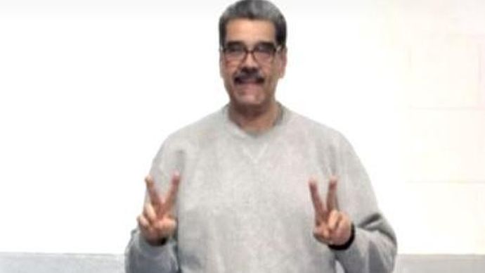 Mantan Presiden Venezuela Nicolas Maduro,