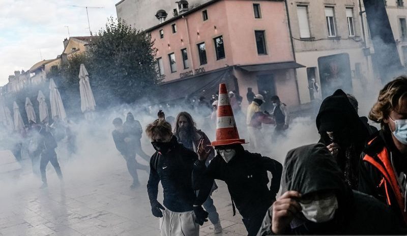 demonstrasi di Prancis/Antara