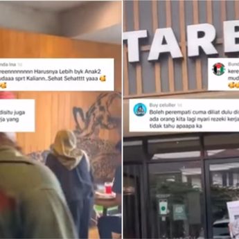 Viral Ukhti-ukhti Geruduk Pengunjung Starbucks yang Asik Ngopi