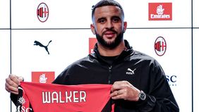 AC Milan resmi mengumumkan Kyle Walker sebagai pemain baru setelah didatangkan dari Manchester City dengan status pinjaman opsi pembelian di akhir musim.