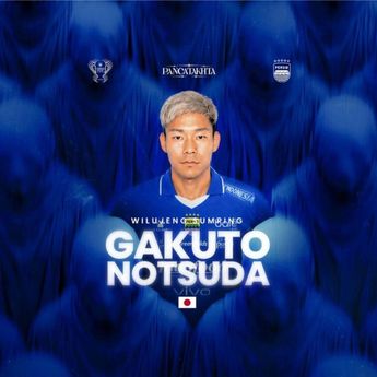 Persib Bandung Resmi Datangkan Gelandang Jepang Gakuto Notsuda