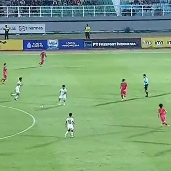 Hasil Babak I: Timnas Indonesia U-23 Tertinggal 0-1 Atas Korea Selatan