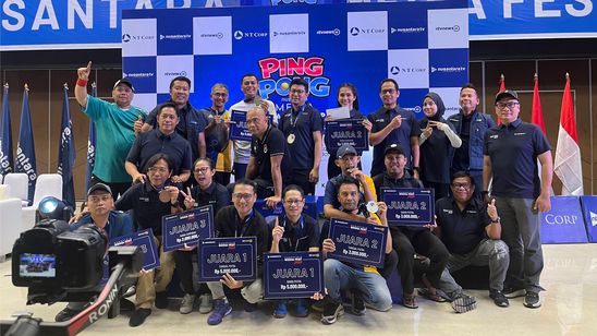 Daftar Pemenang Ping Pong Nusantara Media Championship