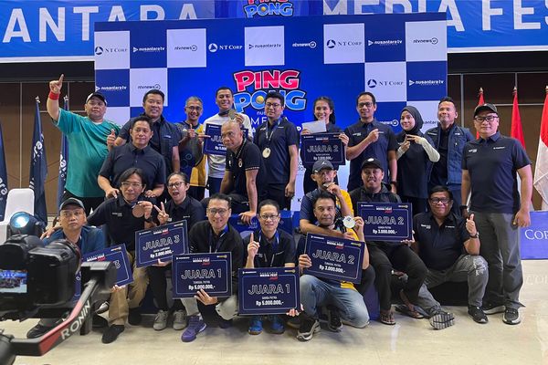 Daftar Pemenang Ping Pong Nusantara Media Championship