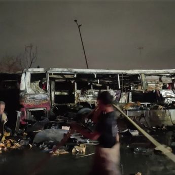 20 Bus Transjakarta yang Terbakar di Rawa Buaya Ternyata Bukan Milik DKI
