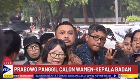 Mantan vokalis Nidji yang kini terjun ke dunia politik, Giring Ganesha memenuhi panggilan Prabowo di Kertanegara, Jakarta Selatan pada Selasa tadi, 15 Oktober 2024.