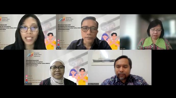 AMSI Gelar Seminar Modul dan SOP Pencegahan Kekerasan Berbasis Gender Online