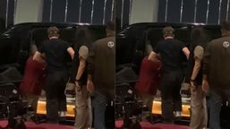 Ole Romeny Jalan Sambil Pincang-pincang Tiba di Bandara Mau Pulang ke Oxford