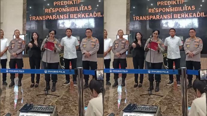 Bareskirm Polri Umumkan Hasil Tes DNA