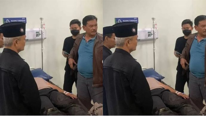 5 Anggota Polisi Dikeroyok Pesilat di Jember, 1 Dilarikan ke Rumah Sakit <b>(IG: terangmedia)</b>