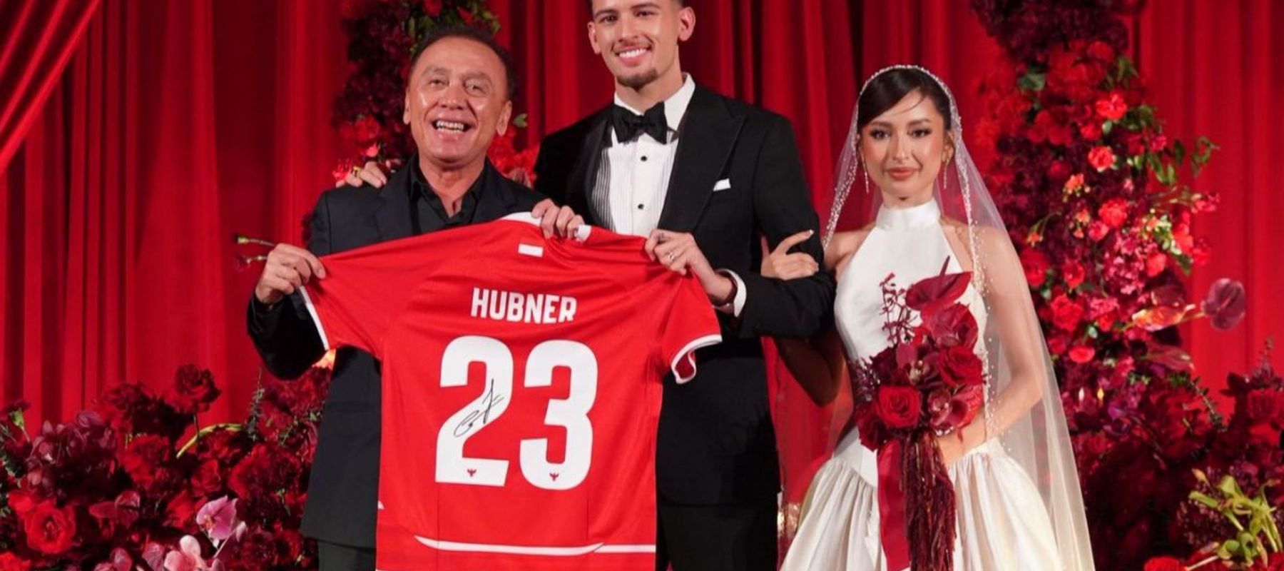 Iwan Bule Datang ke Nikahan Justin Hubner dan Jeniffer Coppen