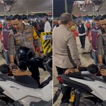 Pemudik Menangis saat Antri di Pelabuhan Ciwandan Usai Terima Kabar Ibu Meninggal